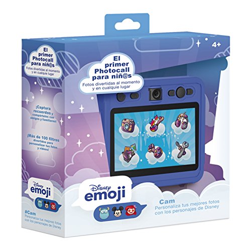 Disney Cámara Emoji, Color Azul (Cefa Tronic 112)