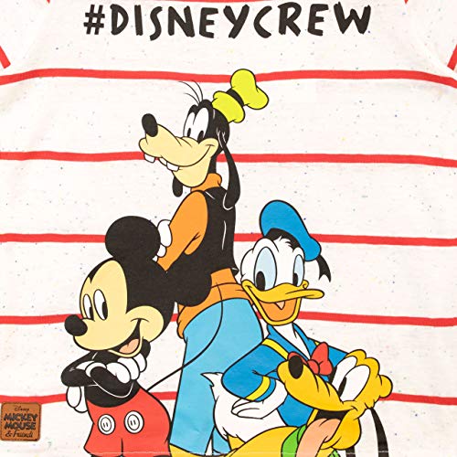 Disney Camiseta de Manga Corta para niños Mickey Mouse Multicolor 2-3 Años