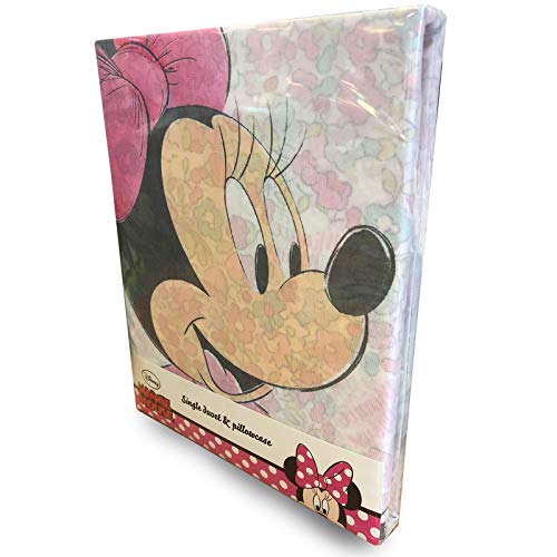 DISNEY - Juego de Funda de edredón de polialgodón para Cama Individual