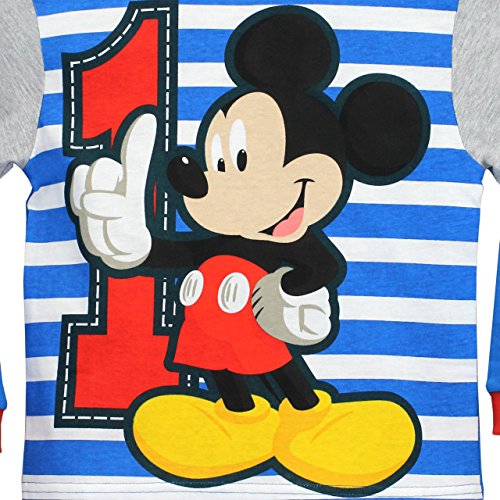 Disney Mickey Mouse – Conjunto de Pijamas – Mickey Mouse para niño multicolor 5-6 Años