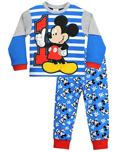 Disney Mickey Mouse – Conjunto de Pijamas – Mickey Mouse para niño multicolor 5-6 Años