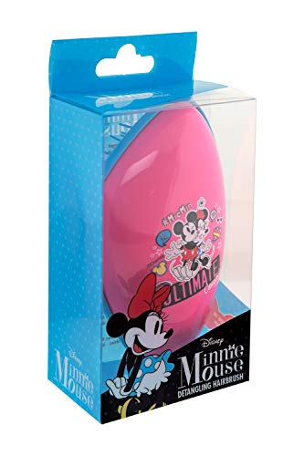 DISNEY #MicMin Mickey & Minnie Mouse detangling hairbrush. Original size.
