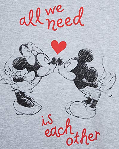 Disney - Vestido con capucha para mujer, Minnie Mouse y Mickey Mouse con capucha para mujer, diseño de jersey de gran tamaño, regalo para mujer