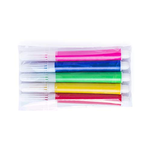 DISOK - Lote 20 Mochilas Petate para Colorear con Rotuladores + 3 Bloc de Notas Floral- Regalos Cumpleaños, Comuniones, Colegios, Niños, Infantiles