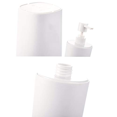 Dispensador Jabón Baño / 470ml blanca líquido recargable bomba botellas de jabón 15.9oz, botellas de jabón de la mano dispensadores de líquido de dispensación for uso en el hogar Baño Cocina Fregadero