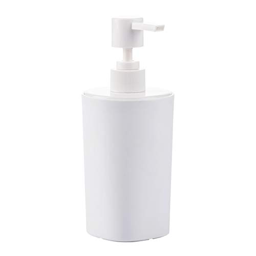 Dispensador Jabón Baño / 470ml blanca líquido recargable bomba botellas de jabón 15.9oz, botellas de jabón de la mano dispensadores de líquido de dispensación for uso en el hogar Baño Cocina Fregadero