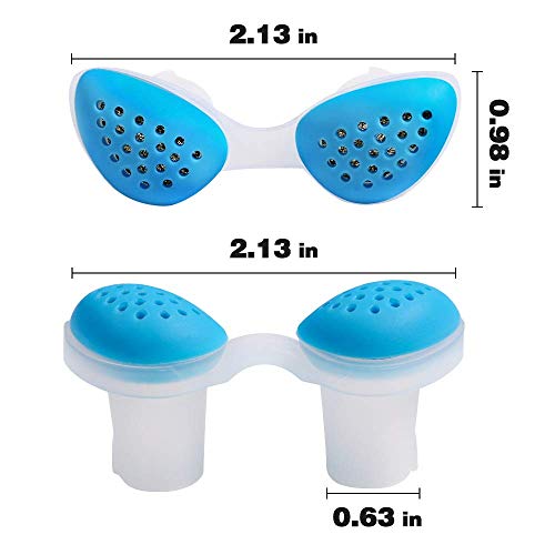 Dispositivos Anti Ronquido, Dilatador Nasal Purificador de Aire Solución Premium Ronquidos Alivia Apnea Del Sueño, Respiración Fuerte Y Congestión Nasal