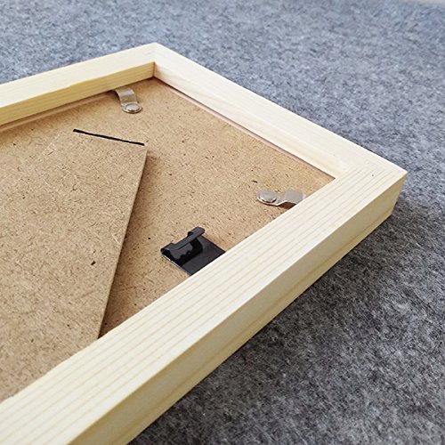 DIYthinker Prado Mariscos España Pintada de Escritorio de Madera Marco de la Foto del Arte Pintura 5X7 Pulgadas