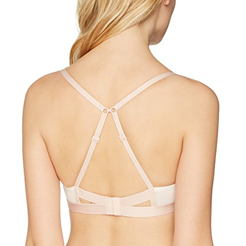 DKNY Intimates Litewear Fishnet Spacer Sujetador con Aros, Beige (Vanilla/Pink Rosewater Eo), 85A (Talla del Fabricante: 32A) para Mujer