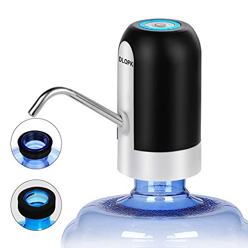 DLOPK Dispensador de Bomba de Agua Distribuidor de Carga USB, extraíble y Conveniente para Usar en Agua embotellada