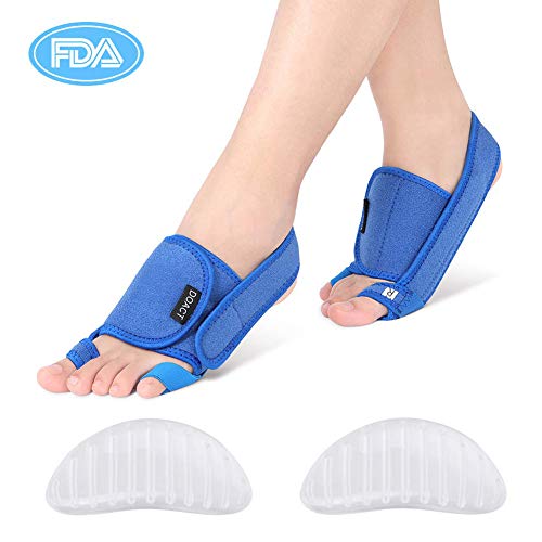 DOACT Corrector de Juanetes, Hallux Valgus de Corrector, Corrección de Pequeño Pulgar para Hombres y Mujeres, para Hallux Valgus Alivio Dolor Del Pie