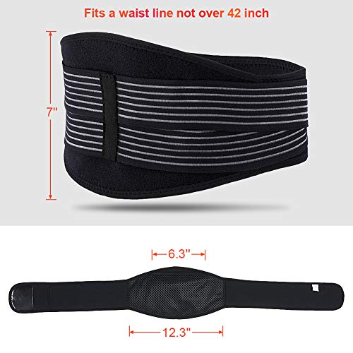 DOACT Térmica de Cinturón con Espalda Terapia de Calefacción Eléctrico, Cojín para Artritis en la Zona de la Espalda, Abdominal, Dolor, de la Terapia de Calor Wrap (No Incluye Potencia)