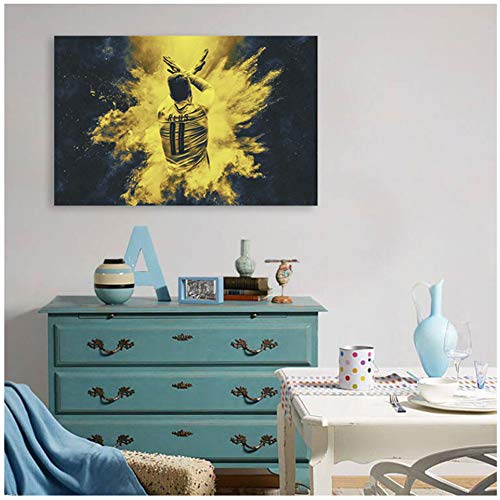 DOAQTE Marco Reus póster e Impresiones decoración de la habitación Lienzo Cuadro de Arte de Pared decoración de Sala de Estar -50X75cm sin Marco 1 Uds