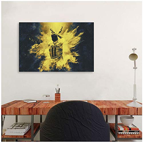 DOAQTE Marco Reus póster e Impresiones decoración de la habitación Lienzo Cuadro de Arte de Pared decoración de Sala de Estar -50X75cm sin Marco 1 Uds