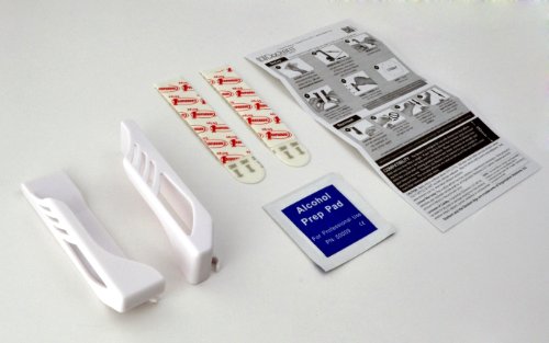 Dockem Koala Mount Soporte Móvil a Pared: Montura de Pared Sin-Daños con Tiras Adhesivas Command 3M: para iPhone 11, 11 Pro, 11 Pro MAX, SE 2, XS, XS MAX, XR, X, 8/7/6, 8 Plus, 7+/6+ [Blanco]