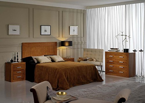 Dogar Kynus Cabecero Somier, Madera, Cerezo, 110x145x2 cm