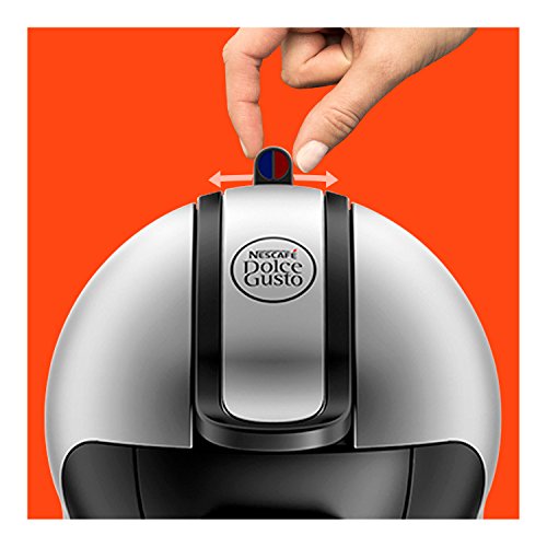 Dolce Gusto Piccolo EDG201.S - Cafetera de cápsulas, 15 bares de presión, color plateado