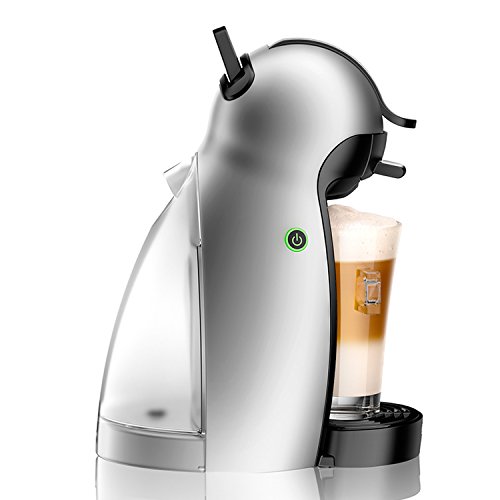 Dolce Gusto Piccolo EDG201.S - Cafetera de cápsulas, 15 bares de presión, color plateado