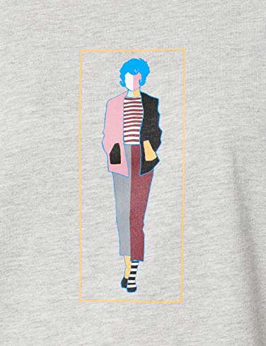 Dolores Promesas 108174 Camiseta, Gris (Gris (Gris 00) 000), Medium (Tamaño del Fabricante:Medium (Tamaño del Fabricante:M)) para Mujer