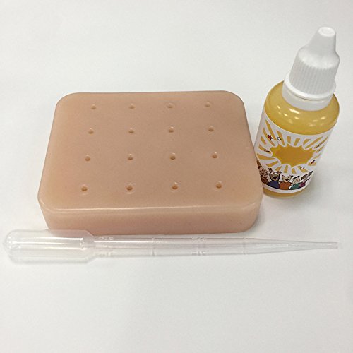 Domeilleur Peach Pimple Popping Divertido Juguete para aliviar el estrés y Quitar el Popper para Dejar de Picar Tus espinillas faciales, Squeezing Acne Toy Set