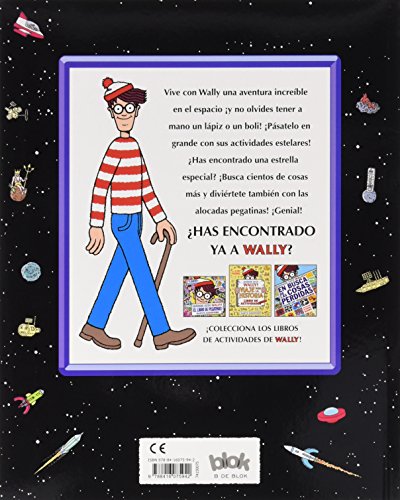 ¿Dónde está Wally? Viaje por el espacio. Libro de actividades (Colección ¿Dónde está Wally?): (¡Con + de 100 pegatinas!)