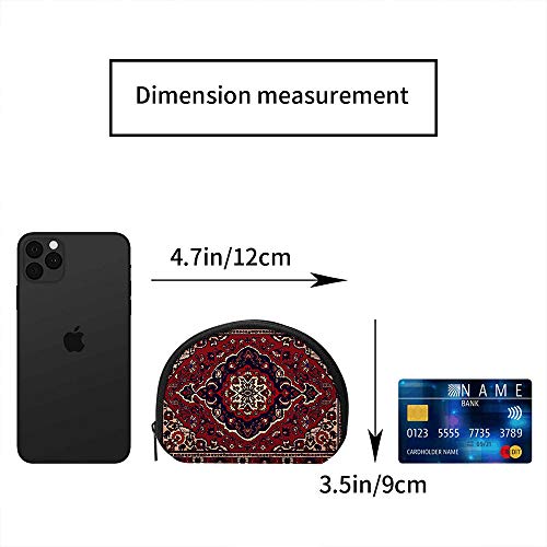 Doodle Cute Animal Elements Animales Mujeres Niñas Shell Cosmético Maquillaje Bolsa de Almacenamiento Monedas de Compras al Aire Libre Monedero Organizador