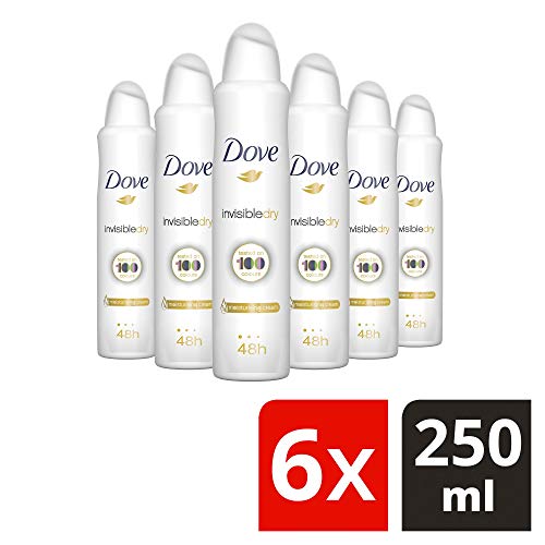 Dove Desodorante Antitranspirante Aerosol Antimanchas Invisible Dry 750 ml