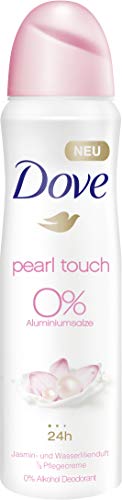 Dove Desodorante Spray 'Pearl Touch' sin aluminio salze, 6 pack (6 x 150 ml)