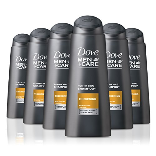 Dove – Men + care – Champú crecimiento, 400 ml (Pack de 6)