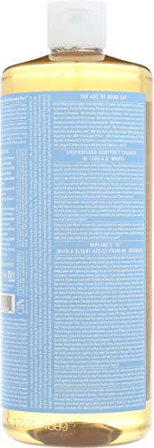 Dr. Bronner - Organic Castile Soap Unscented Baby-Mild, 32 fl oz liquid (japan import)