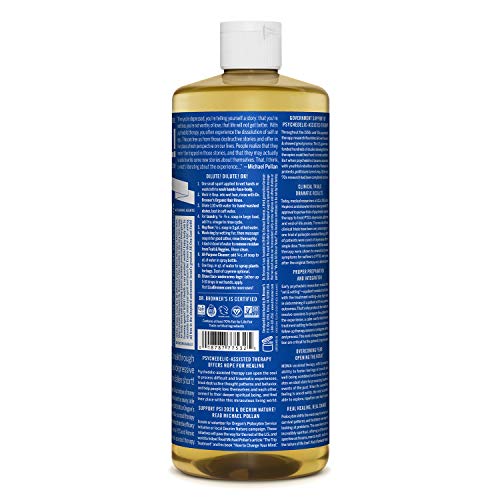 Dr. Bronners Peppermint 946 ml (jabón)