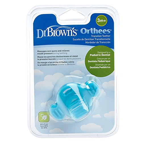 Dr. Brown's Orthees - Mordedor de transición, color azul