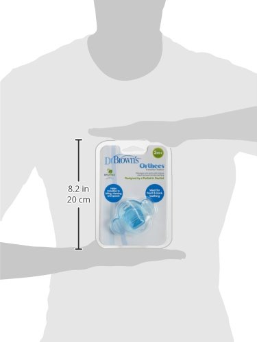 Dr. Brown's Orthees - Mordedor de transición, color azul