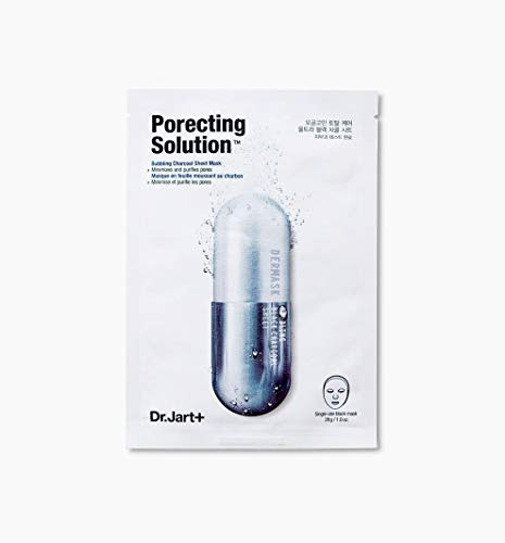 DR JARTskincare Dr. Jart Mask Sheet - Juego de 6 unidades variadas con máscara para poros y máscara iluminadora en un paquete para regalo