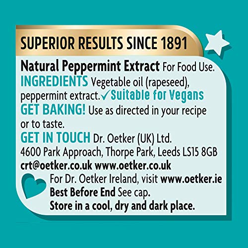 Dr Oetker American Peppermint Natural Food Extract - 38ml
