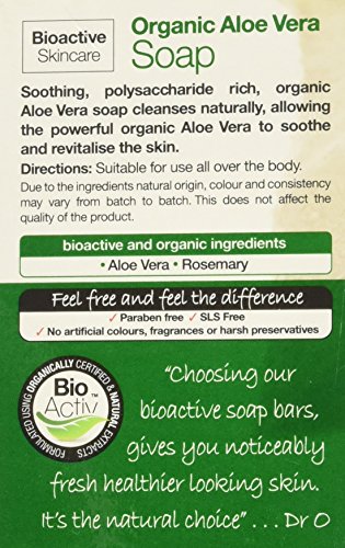 Dr Organic - Jabón Aloe Vera 100 gr