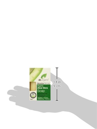 Dr Organic - Jabón Aloe Vera 100 gr
