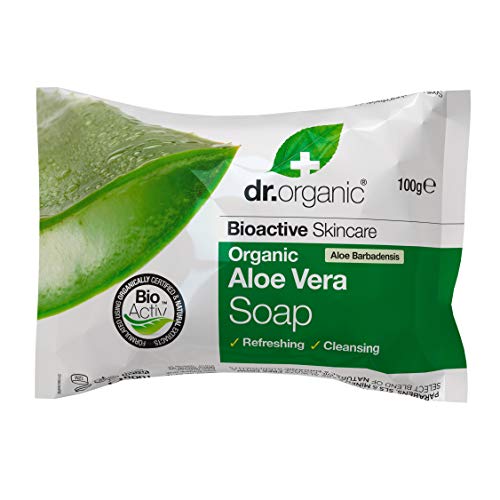 Dr Organic - Jabón Aloe Vera 100 gr