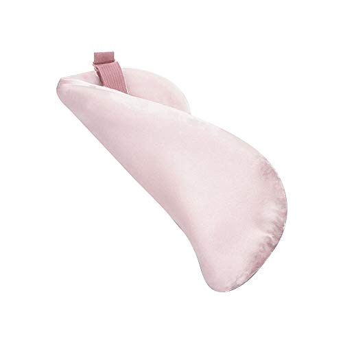 Dragoskandia Antifaz para Dormir Mujer Hombre EM100 Máscara de Ojos Caliente USB para Dormir Tela de Seda Natural Puro con Temperatura Ajustable/Control de Tiempo/Juego de Tapones para Los Oídos