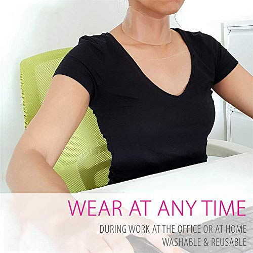 Dr.CURVY 4 Piezas Almohadillas Antiarrugas Escote con Cuello Almohadilla Almohadillas Antiarrugas de Silicona Reutilizable para Prevenir Las Arrugas del Cuello y Escote Transparent