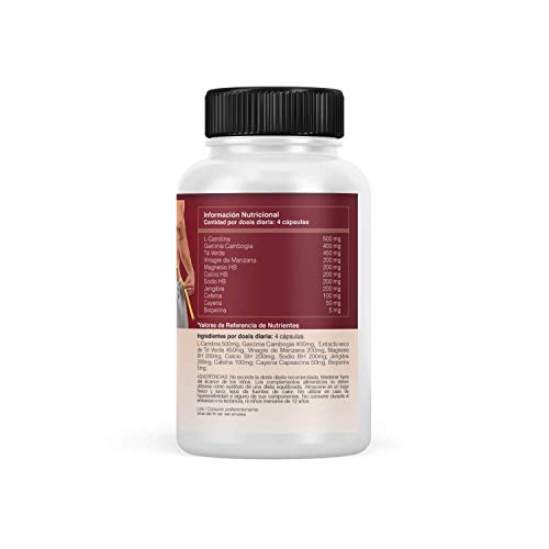 DREAM BODY – El Único Adelgazante Con Efectos Reales y Visibles - Potente Acción Quemagrasa, Termogénica y Saciante | La Fórmula Más Efectiva | Adelgazamiento Comprobado, Real y Duradero | 100 Caps.