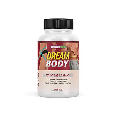 DREAM BODY – El Único Adelgazante Con Efectos Reales y Visibles - Potente Acción Quemagrasa, Termogénica y Saciante | La Fórmula Más Efectiva | Adelgazamiento Comprobado, Real y Duradero | 100 Caps.