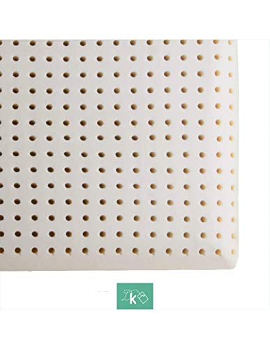 Dreaming Kamahaus Almohada núcleo Látex 135cm | Núcleo 100% LÁTEX | Microperforado | Descanso Natural | Funda Stretch Aloe Vera | Gran Confort |