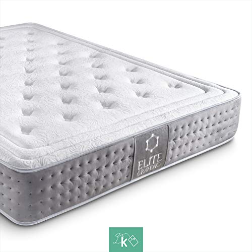 Dreaming Kamahaus Elite Colchón, con Viscografeno-Soft, Blanco, 135x190