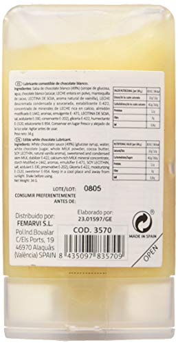 Dreamlove Secretplay Lubricante Comestible Chocolate Blanco - 1 Unidad