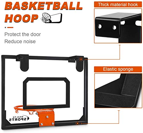 Dreamon Mini Canasta Baloncesto Exterior Pared Infantil, Habitación Aro Baloncesto para Niños Deporte Interior Juguetes