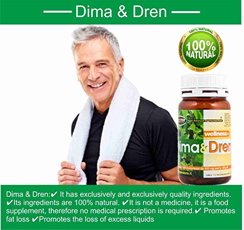 Drenaje Acción adelgazante Quemador de Grasa 100 tabletas Diurético Promueve la Reducción del Exceso de Líquidos Suplemento Para la Pérdida de Peso Desintoxicación Té Verde Garcinia Fucus Abedul