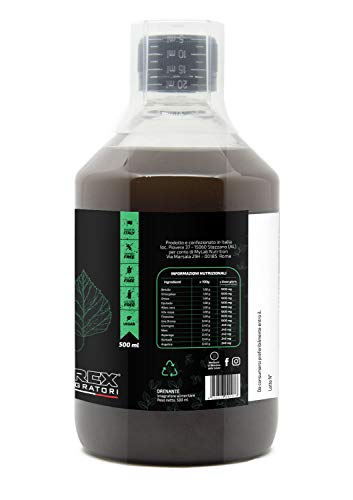 Drenaje natural VITA LIGHT 500ml - Desintoxicación (Detox) - Suplemento Purificante a base de abedul, ortosifón, ortiga verde, cola de caballo, grosella negra, vid roja, hinojo 100% vegetal, vegana