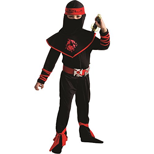 Dress Up America Traje de Guerrero Ninja de niños