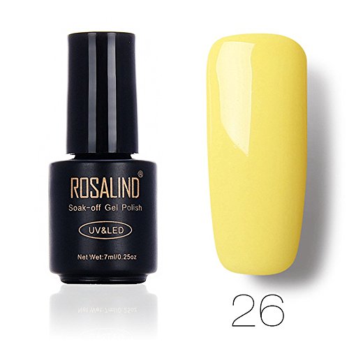 DressLksnf Esmalte de Uñas Elegante Moda para Mujer Esmalte de Uñas Color Sólido Esmalte Permanente Esmalte Endurecedor para Uñas Color Casual